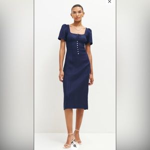 Pierce linen dress